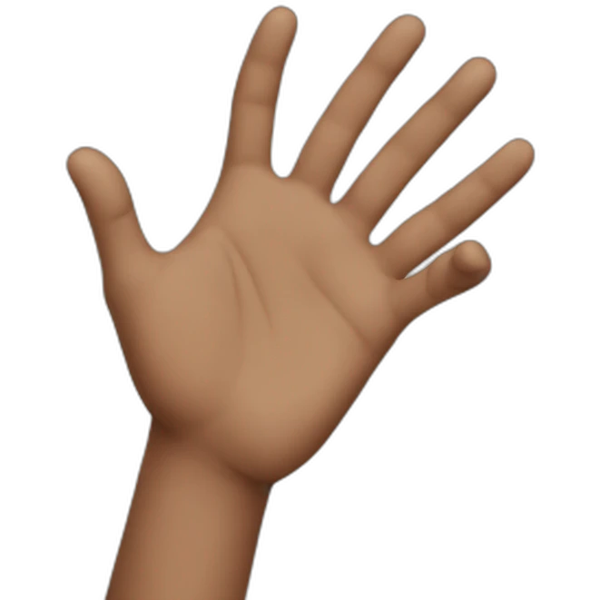 Hand  emoji