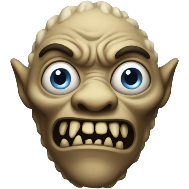 Scariest monster imaginable  emoji