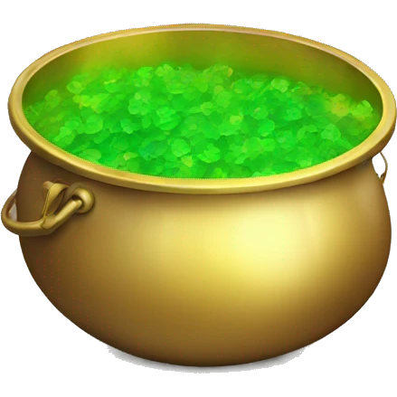 Pot of gold emoji