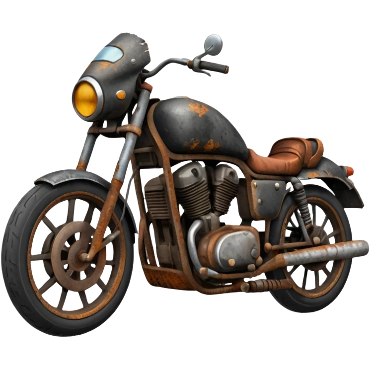 Damaged motorbike  emoji