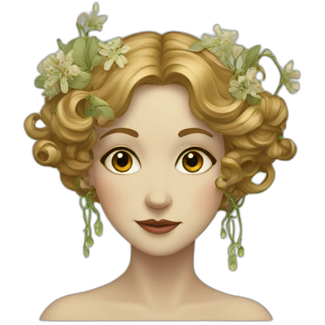 art nouveau emoji