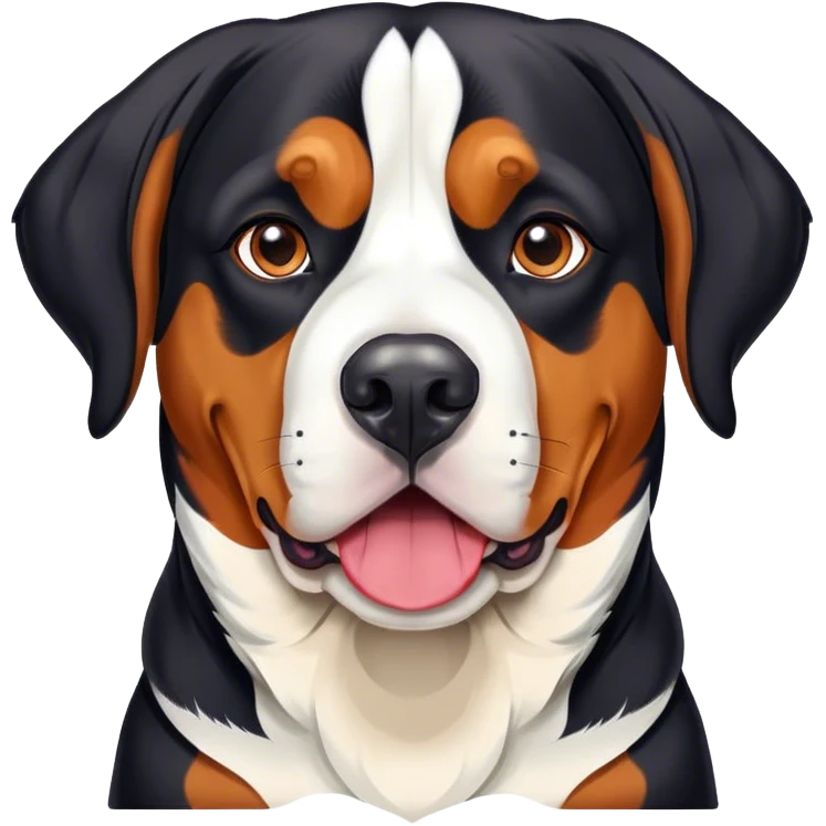 Greater Swiss Mountain dog emoji