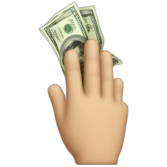 money hands emoji