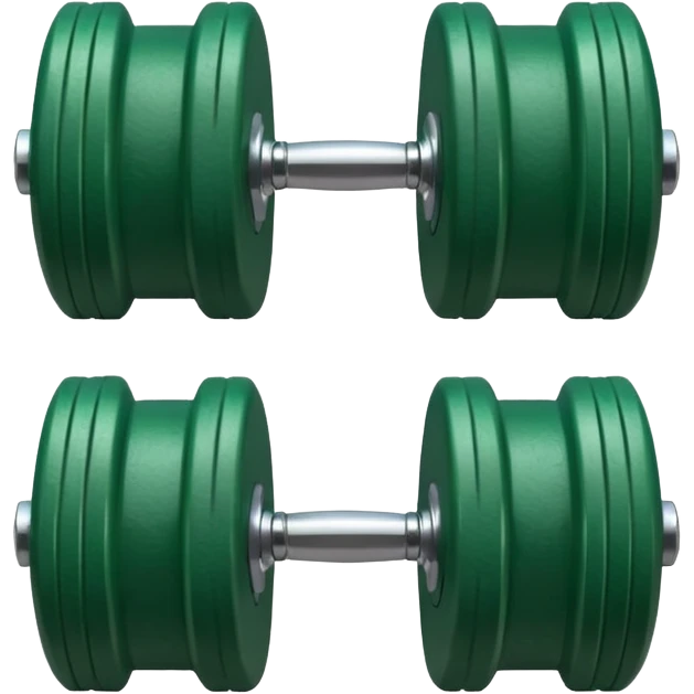 "Green dumbbell" emoji