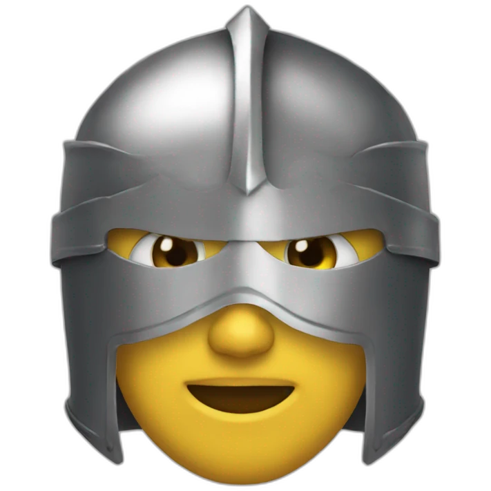 knight face emoji
