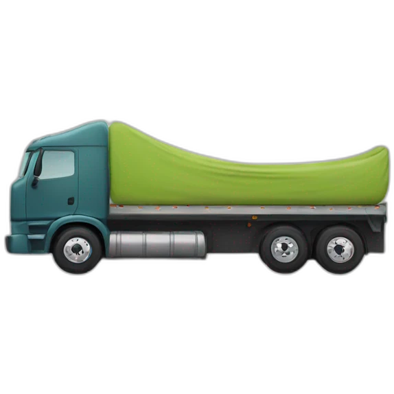 semi truck sleeper emoji