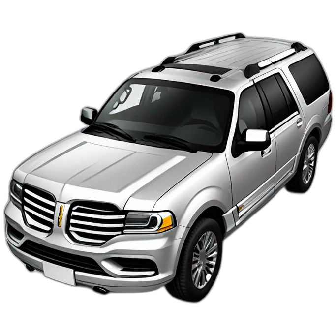 CAR Lincoln Navigator BLACK emoji