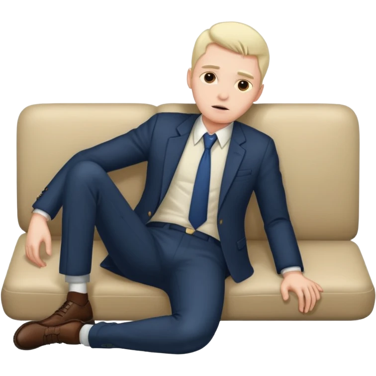 dead man full body with blazzer on floor emoji