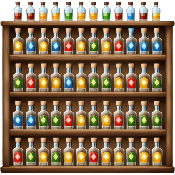 liquor store shelf emoji