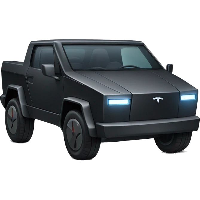 Tesla Cybertruck emoji