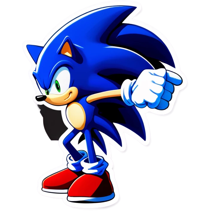Sonic the Hedgehog emoji