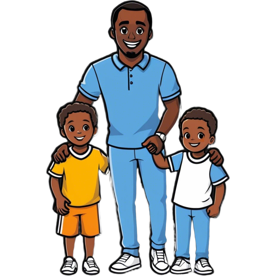 diddy holding kids emoji
