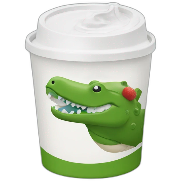 Lacoste with lactose emoji