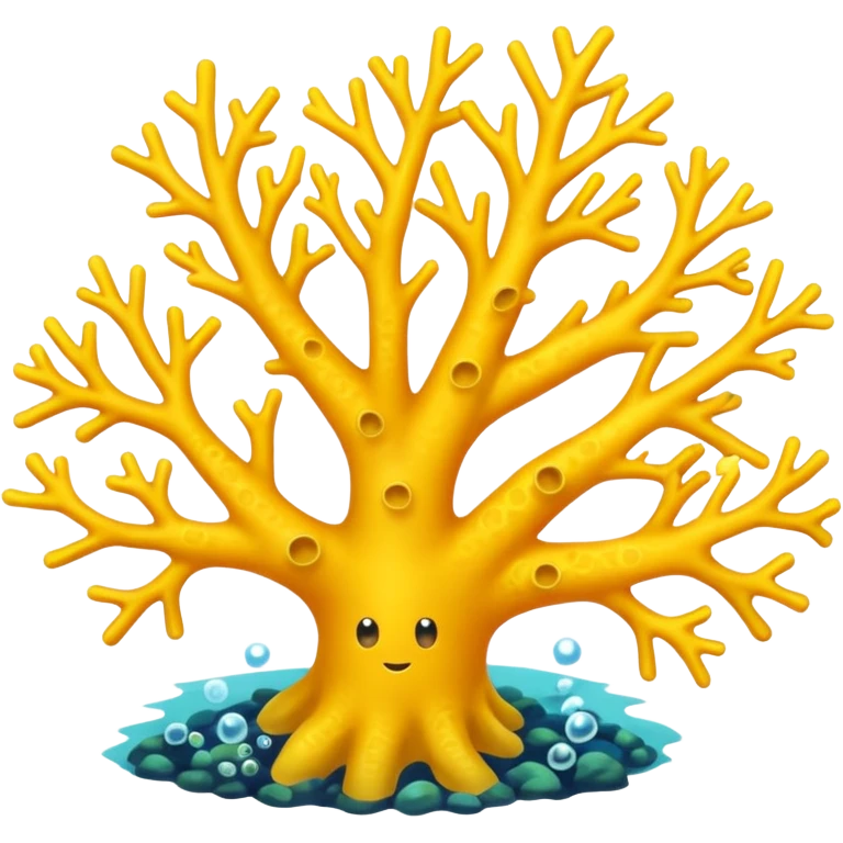 yellow Corals emoji