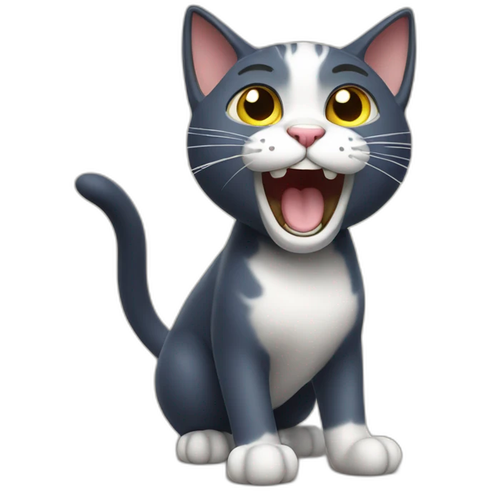 excited cat emoji
