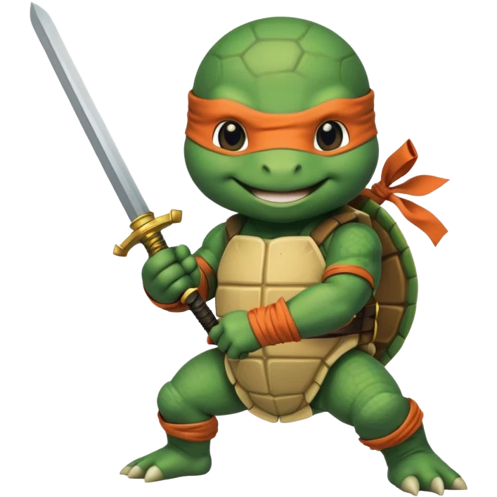 Baby Ninja turtle emoji