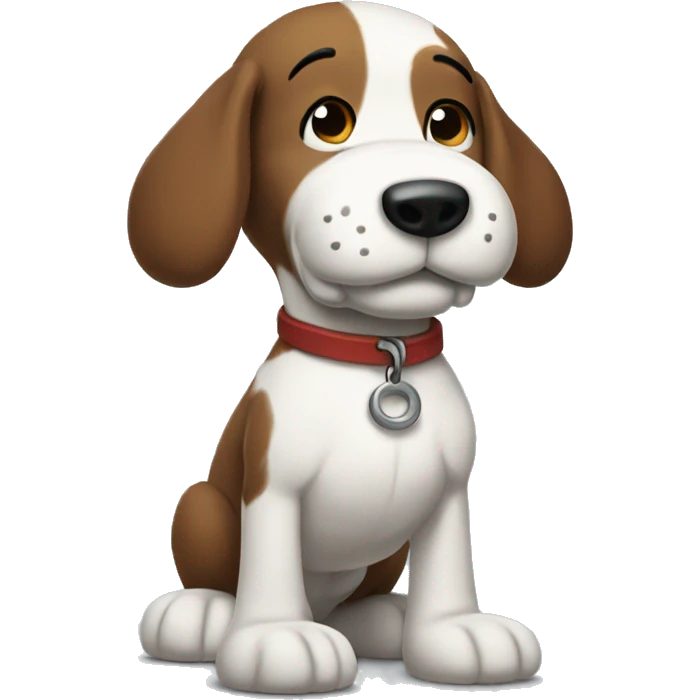 snoopy with buff arms  emoji