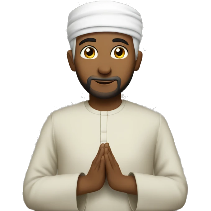 Muslim call to prayer emoji