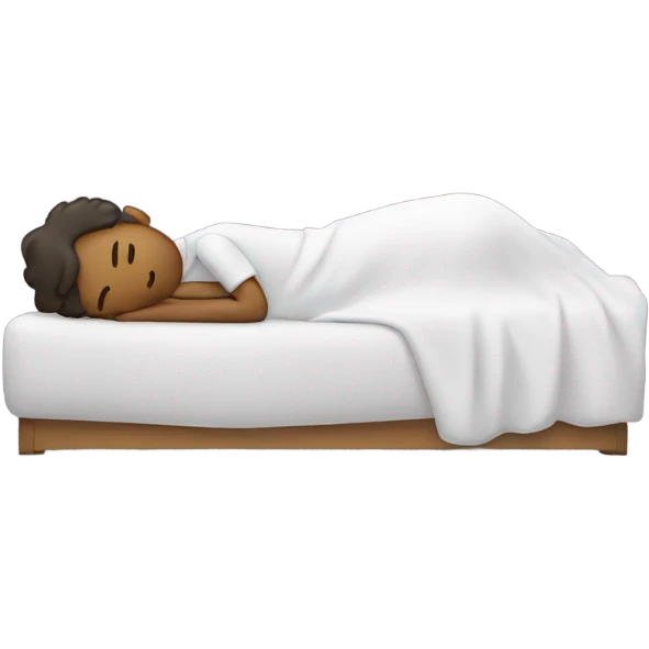 laying down and sleeping emoji