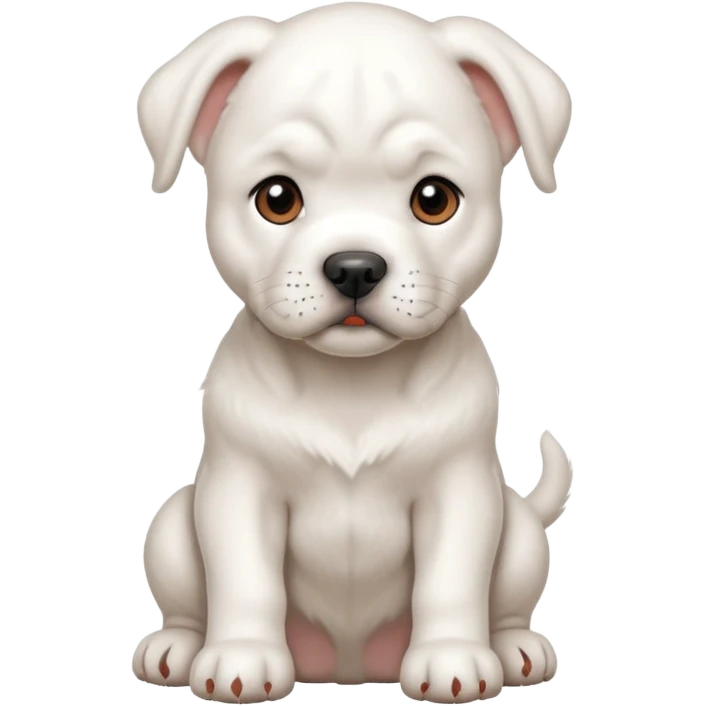 Chiot dogue argentin emoji