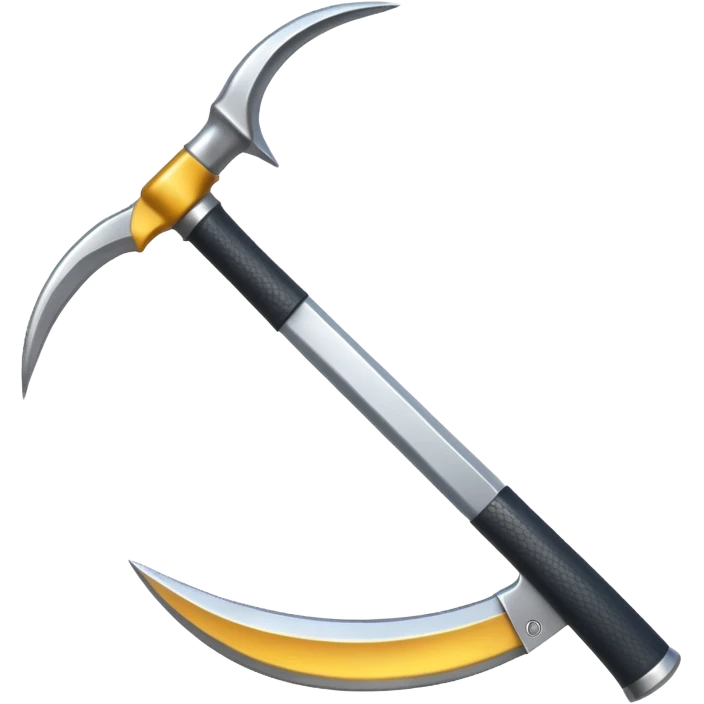The sickle for mowing grass emoji