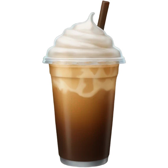 Iced coffee emoji