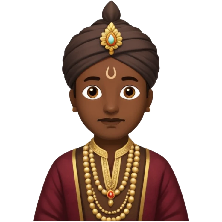 1600's India male emoji