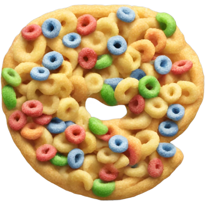 Fruit loop (like the cereal) emoji