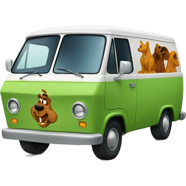 Scooby Doo van emoji