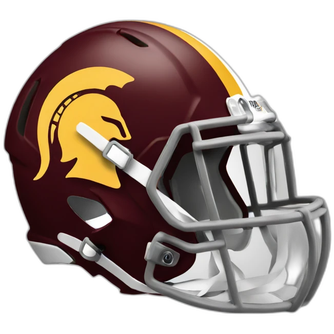 trojan football emoji