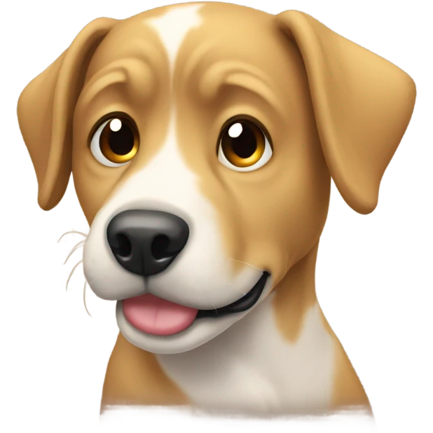 I miss u dog emoji