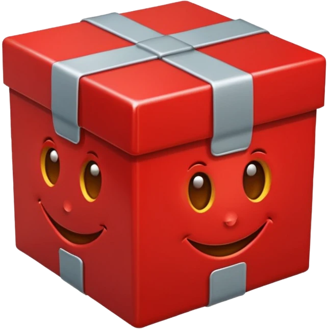 warehouse apple style emoji with boxes emoji