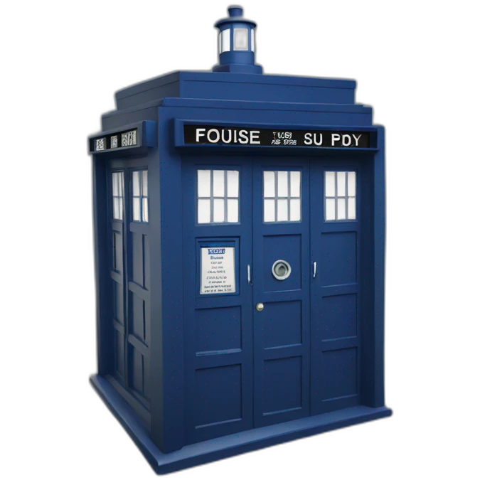 tardis emoji