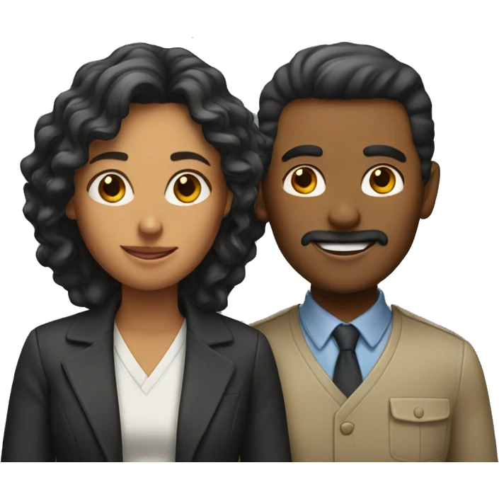 Man and woman  emoji