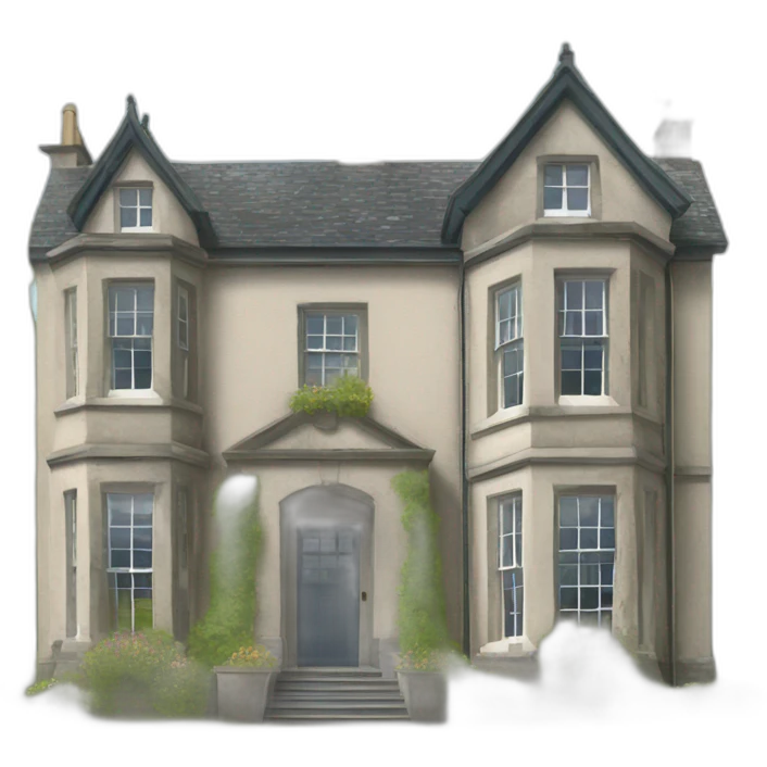 Scottish country house emoji