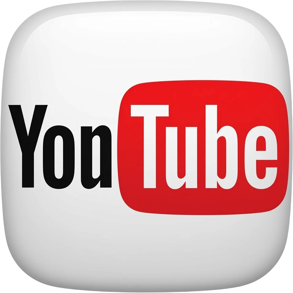 youtube logo, but there is "Janek" word instead of youtube emoji
