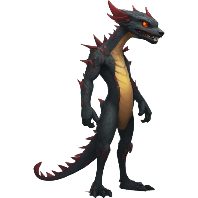 Cool Edgy Vernid species by LiLaiRa full body emoji