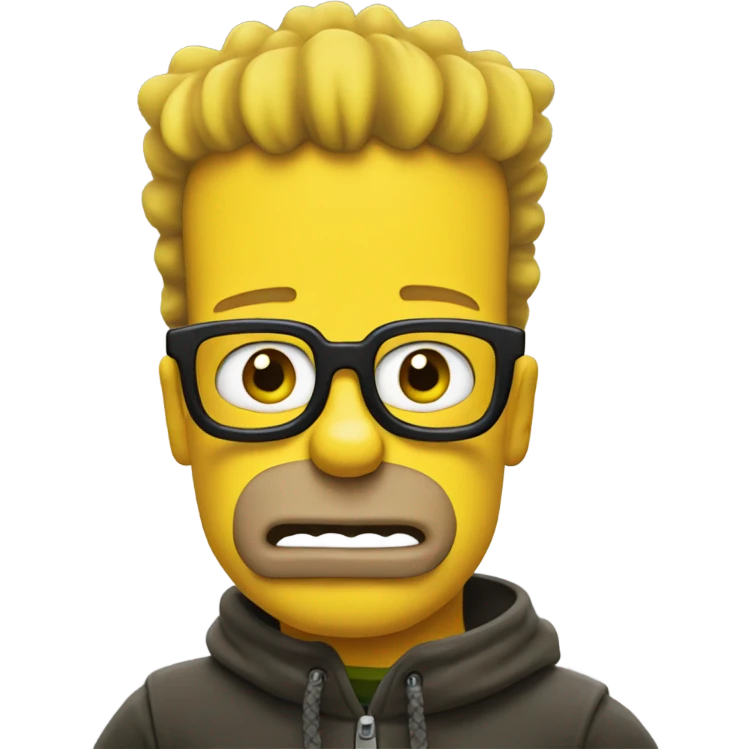 BART Simpson emoji