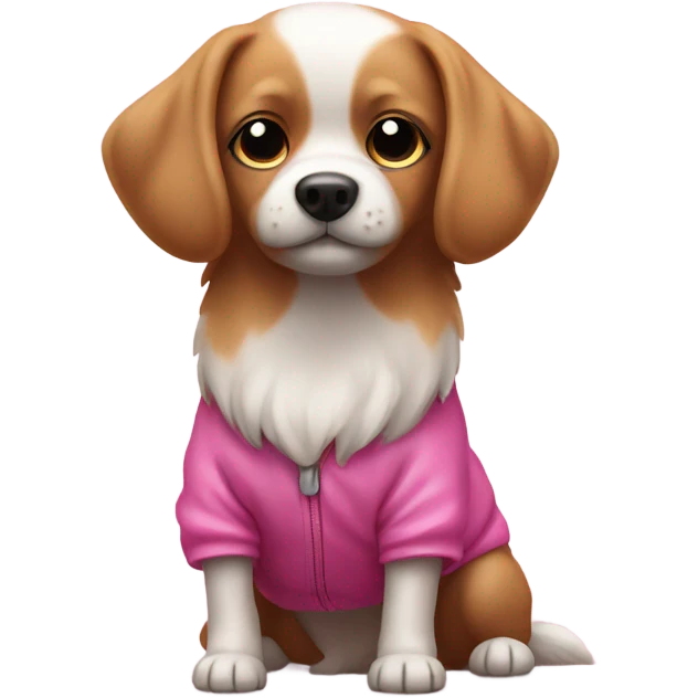 Dog pinke emoji