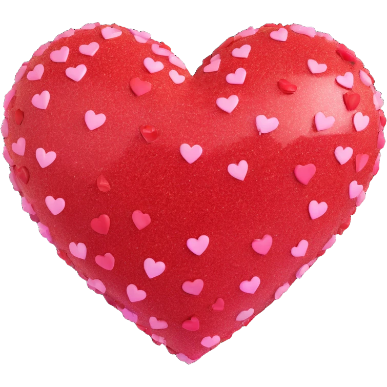 heart with heart-shaped glitter emoji