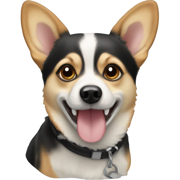 Corgi chihuahua husky mix  emoji