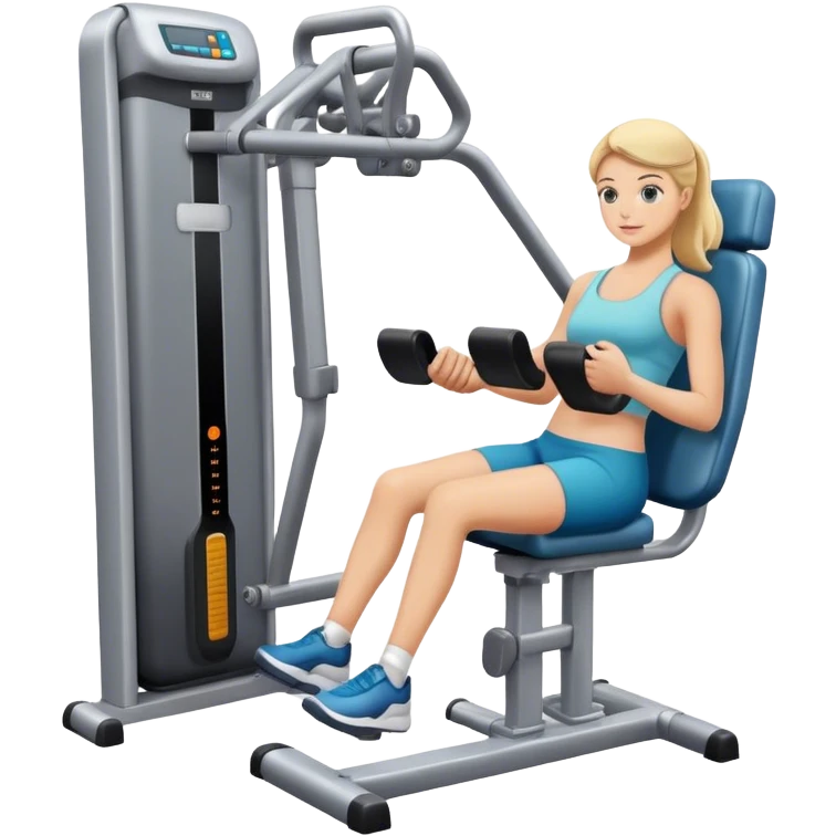 how to use abductor-machine gym emoji