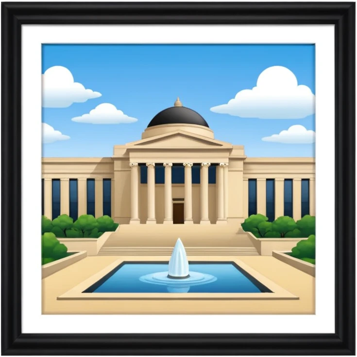 The National Art Gallery Museum  emoji
