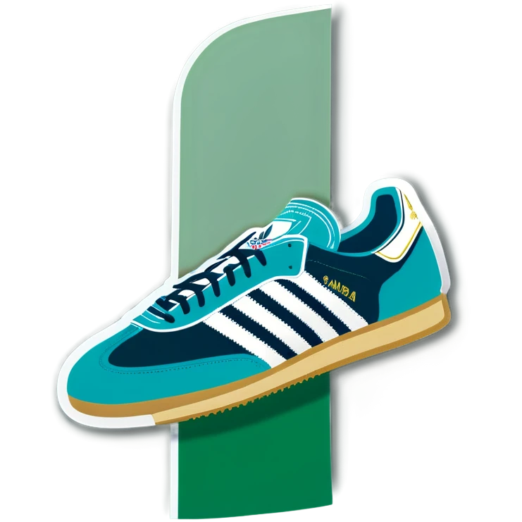 Adidas samba emoji