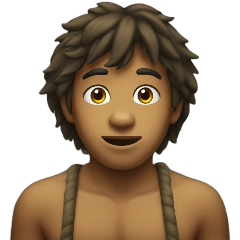 Mowgli jungle emoji