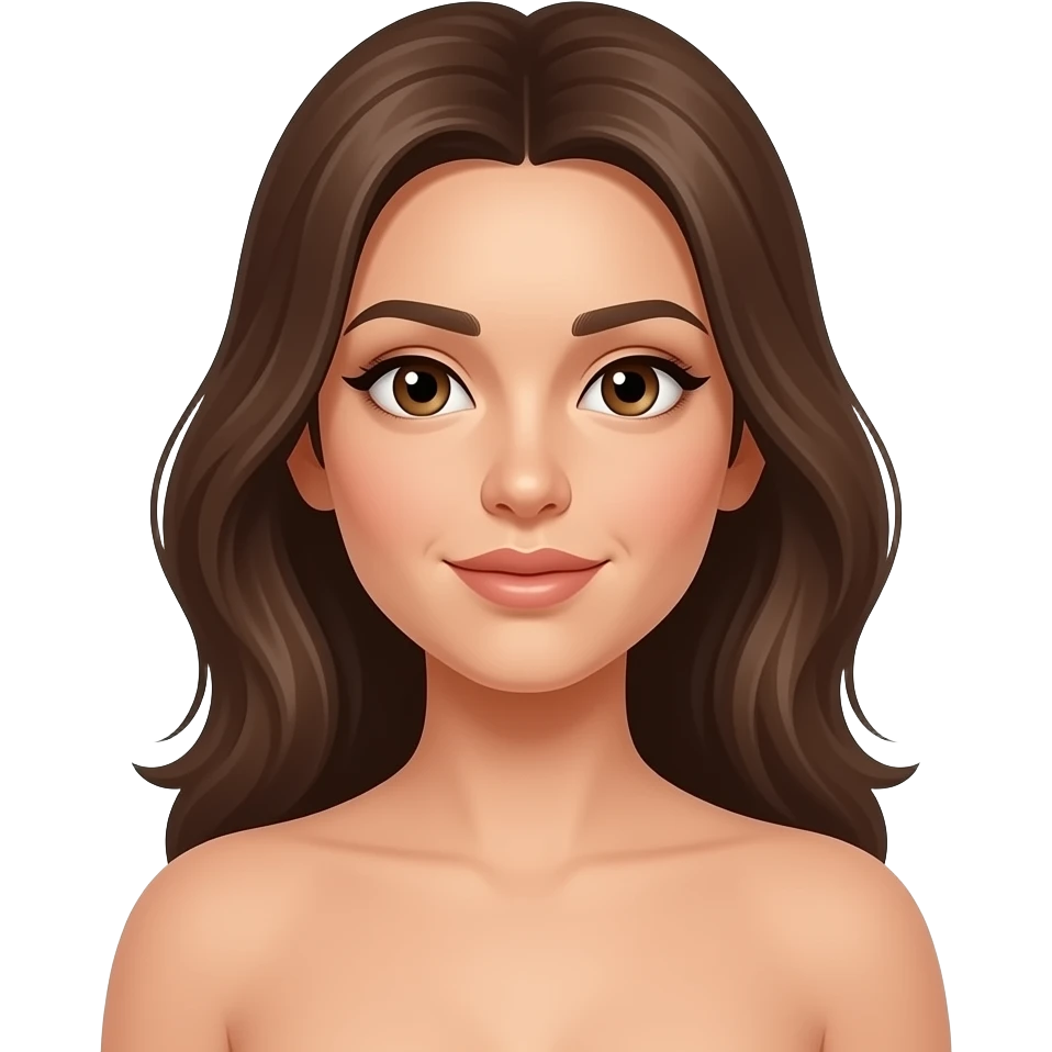Make this woman nude emoji