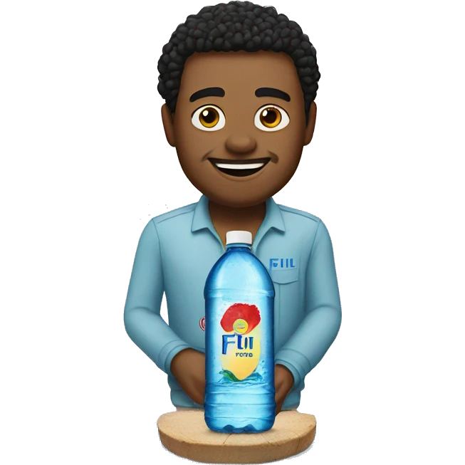 Fiji water emoji