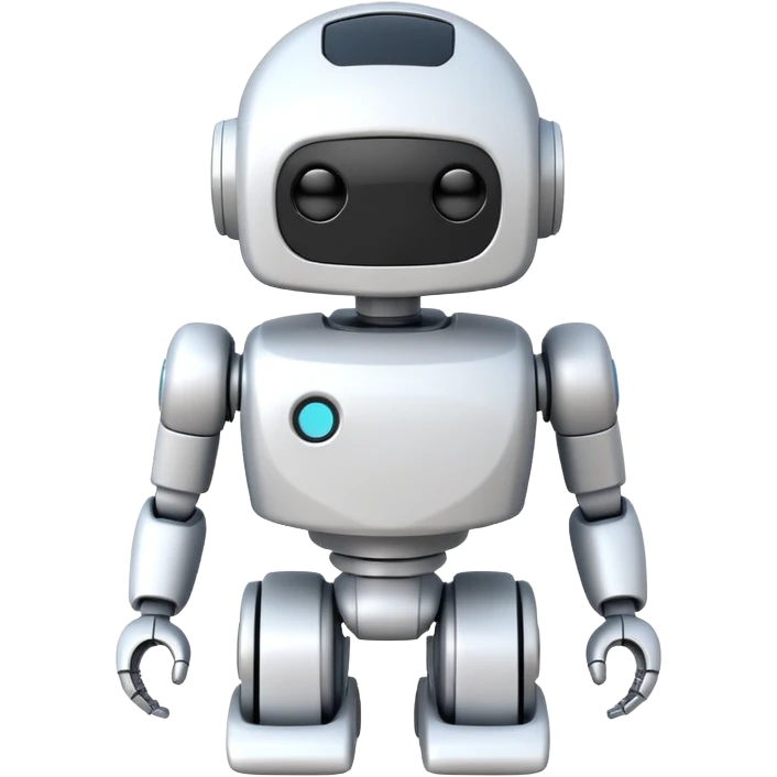 robot old cartoon simple kid toy white innocent funny adorable emoji