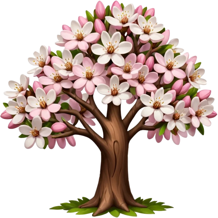 big almond tree emoji