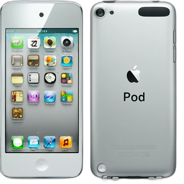 Apple ipod touch first generation emoji